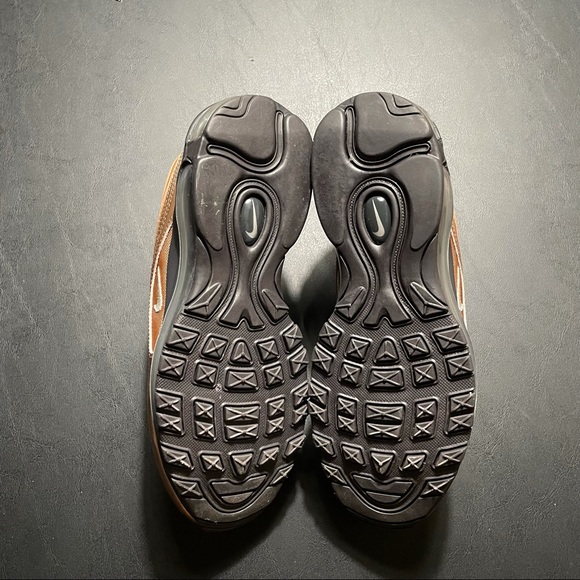 Nike Air Max 97 Metallic Bronze Black CT1176 900 Women's Running Shoe Sz 8 - Picture 6 of 6